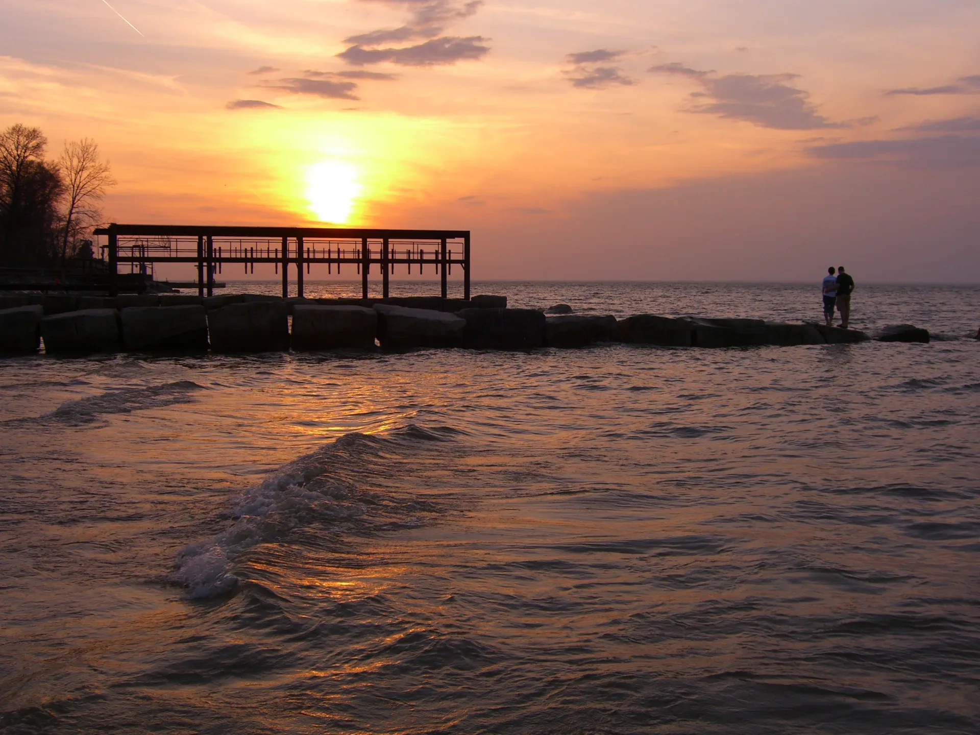 A location photograph in Avon Lake, OH