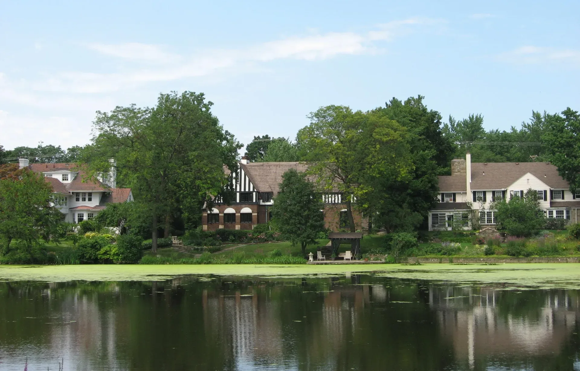 A location photograph in Shaker Heights, OH